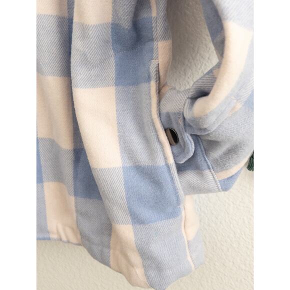 HFX Blue and Pink Shirt Jacket Shacket Small - Picture 6 of 11